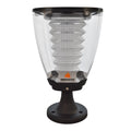 Solar Post Top LED Lamp 100 Lumens IP65 - Solar Panel 1.6W - Street Light