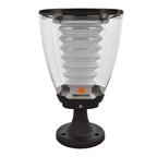Solar Post Top LED Lamp 100 Lumens IP65 - Solar Panel 1.6W - Street Light