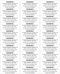 Warning Stickers - Bypass Installation - 8 Labels