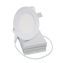 4 Inch LED Downlight 9.5W 600 Lumens - Clear - ETL ES Certified 5 Year Warranty -  Dimmable - With Driver Remote