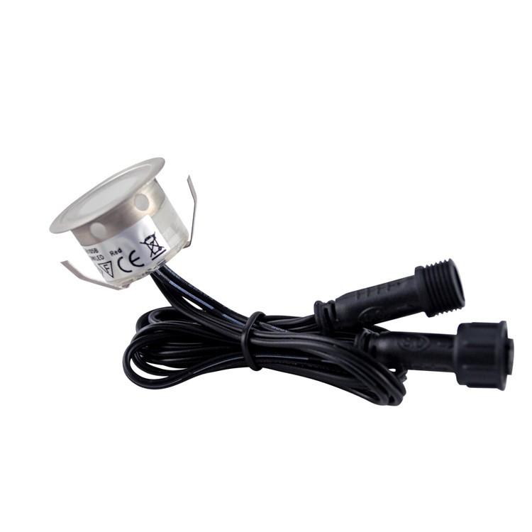 LED Landscape/Deck Light 0.6W Each 3000K IP67 3 Year Warranty - Ground Patio Kit - 10 Pieces With Driver
