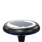 Solar LED Garden Light 150 Lumens 6000K IP65 - Solar Panel 4.6W -  Courtyard/Bollard Light