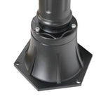 Solar LED Garden Light 150 Lumens 6000K IP65 - Solar Panel 4.6W -  Courtyard/Bollard Light