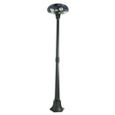Solar LED Garden Light 150 Lumens 6000K IP65 - Solar Panel 4.6W -  Courtyard/Bollard Light
