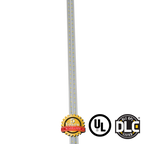 T8 5ft LED Refrigeration/Cooler Tube Light 22W 5700K 2420 Lumens - Clear - IP65 UL DLC Certified 5 Year Warranty