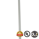 T8 5ft LED Refrigeration/Cooler Tube Light 22W 5700K 2420 Lumens - Clear - IP65 UL DLC Certified 5 Year Warranty