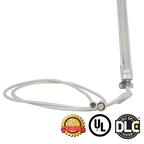 T8 6ft LED Refrigeration/Cooler Tube Light 40W 5000K 4800 Lumens - Clear - DLC Certified 5 Year Warranty