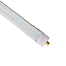 T8 8ft LED Tube Light - FA8 Base - 36W 4680 Lumens ETL DLC Certified 5 Year Warranty - Ballast Bypass Only