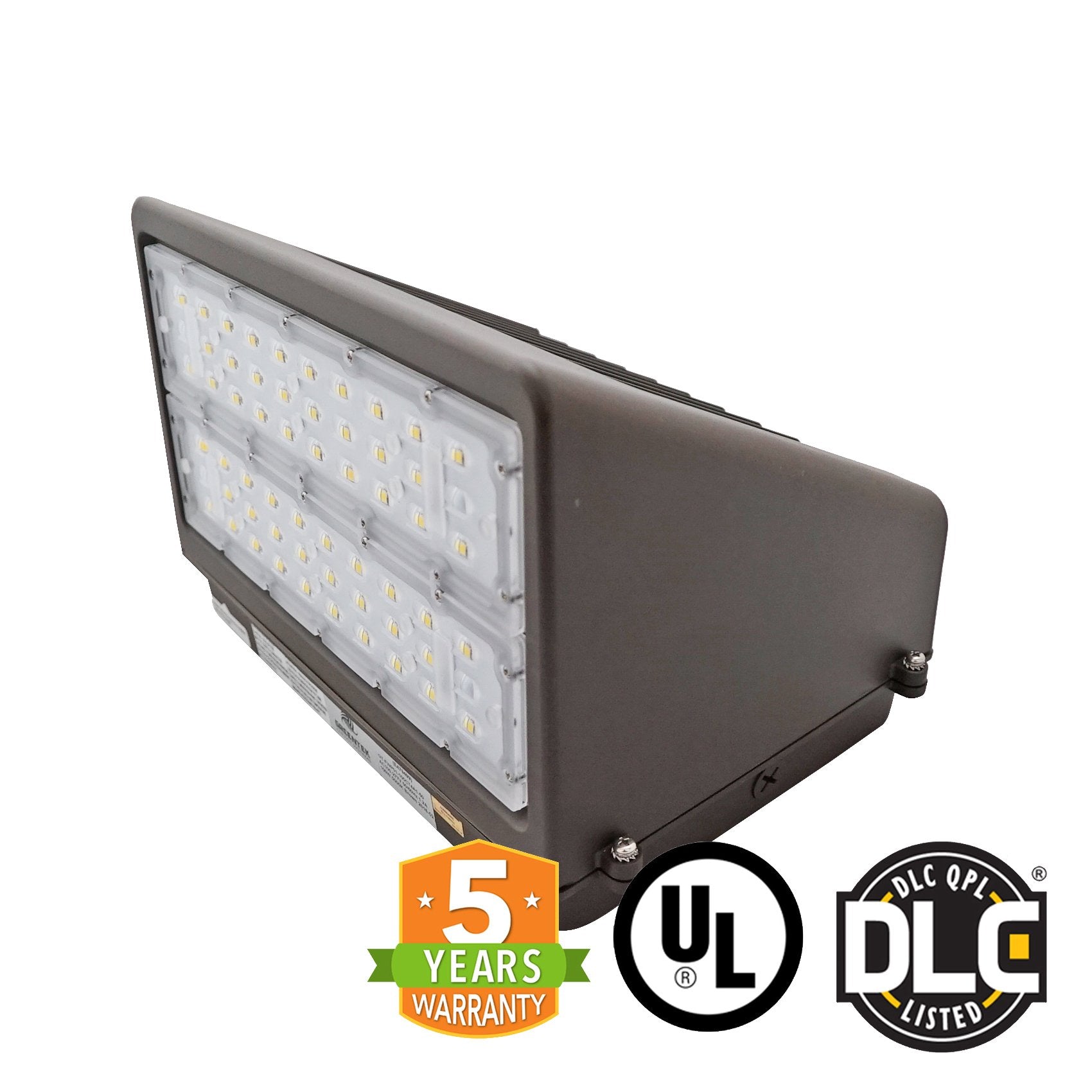 LED Wall Pack - 150W 5000K 20000 Lumens IP65 UL DLC Certified 5 Year Warranty - Full Cutoff - Dark Sky