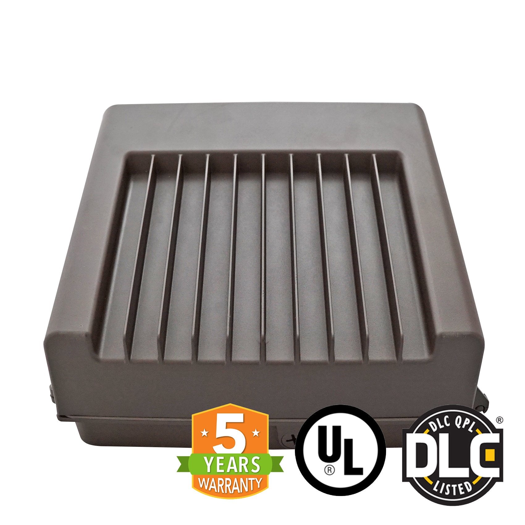 LED Wall Pack - 100W 5000K 13190 Lumens IP65 UL DLC Certified 5 Year Warranty - Full Cutoff - Dark Sky