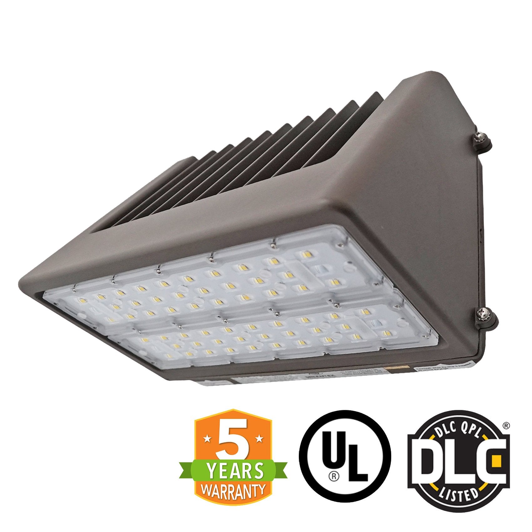 LED Wall Pack - 150W 5000K 20000 Lumens IP65 UL DLC Certified 5 Year Warranty - Full Cutoff - Dark Sky