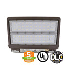 LED Wall Pack - 100W 5000K 13190 Lumens IP65 UL DLC Certified 5 Year Warranty - Full Cutoff - Dark Sky