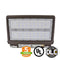 LED Wall Pack - 100W 5000K 13190 Lumens IP65 UL DLC Certified 5 Year Warranty - Full Cutoff - Dark Sky