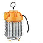LED Industrial Corn/Temporary Work Light 60W 5700K 6900 Lumens - Clear - 285 Degree - IP65 UL Listed 5 Year Warranty - Hook Mount - Linkable