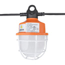LED Temporary Work Light 100W 5000K 11000 Lumens IP65 UL Listed 5 Year Warranty - Construction String Light - 50ft - Set of 5