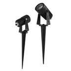 LED Landscape Light 3W 3000K 200 Lumens Black IP67 3 Year Warranty - Accent Light - Stake Mount