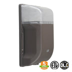 Mini LED Wall Pack - 30W 5000K 3900 Lumens IP65 ETL DLC Certified 5 Year Warranty - With Photocell