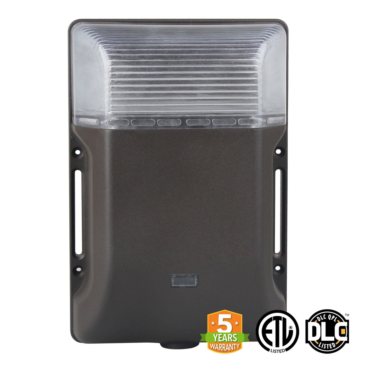 Mini LED Wall Pack - 30W 5000K 3900 Lumens IP65 ETL DLC Certified 5 Year Warranty - With Photocell