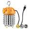 LED Industrial Corn/Temporary Work Light 60W 5700K 6900 Lumens - Clear - 285 Degree - IP65 UL Listed 5 Year Warranty - Hook Mount - Linkable
